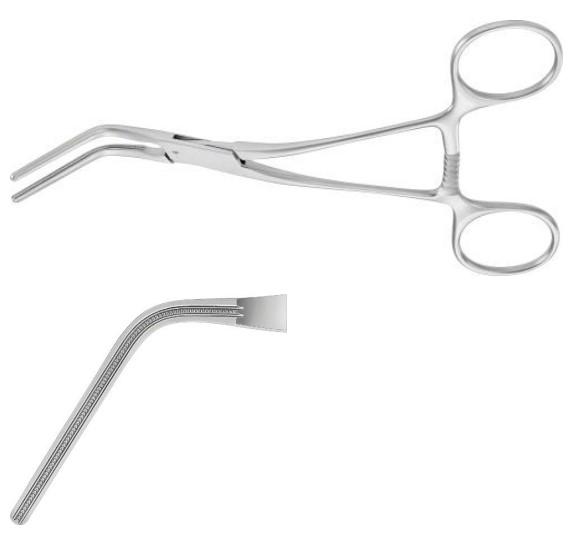 КУЛІ ПЕДІАТРИЧН. ЗАТИСКАЧ 60° 30/160MM